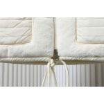  Moncler Velvet Down Vest White