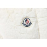  Moncler Velvet Down Vest White