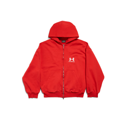 Balenciaga × Under Armour  Under Armour Zip-Up Hoodie Regular Fit 01