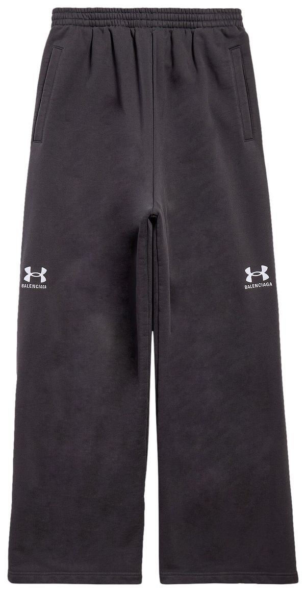 Balenciaga x Under Armour Baggy Sweatpants 'Black/White'