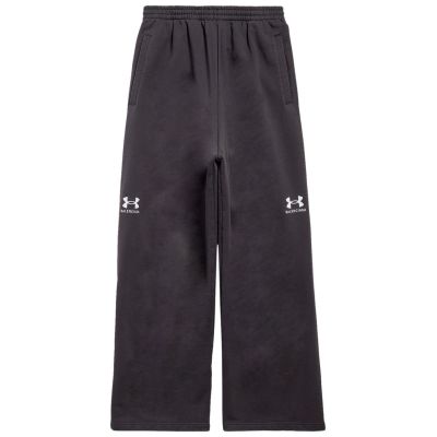 Balenciaga x Under Armour Baggy Sweatpants 'Black/White' 01