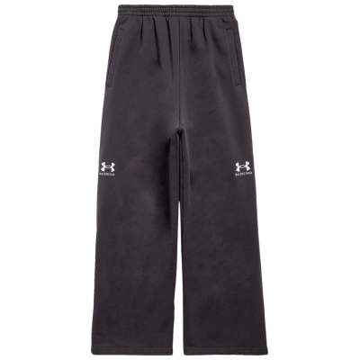 Balenciaga x Under Armour Baggy Sweatpants 'Black/White' 01