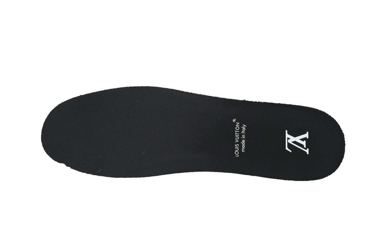 PK God Batch LOUIS VUITTON New Black Woolen Fabric New Black