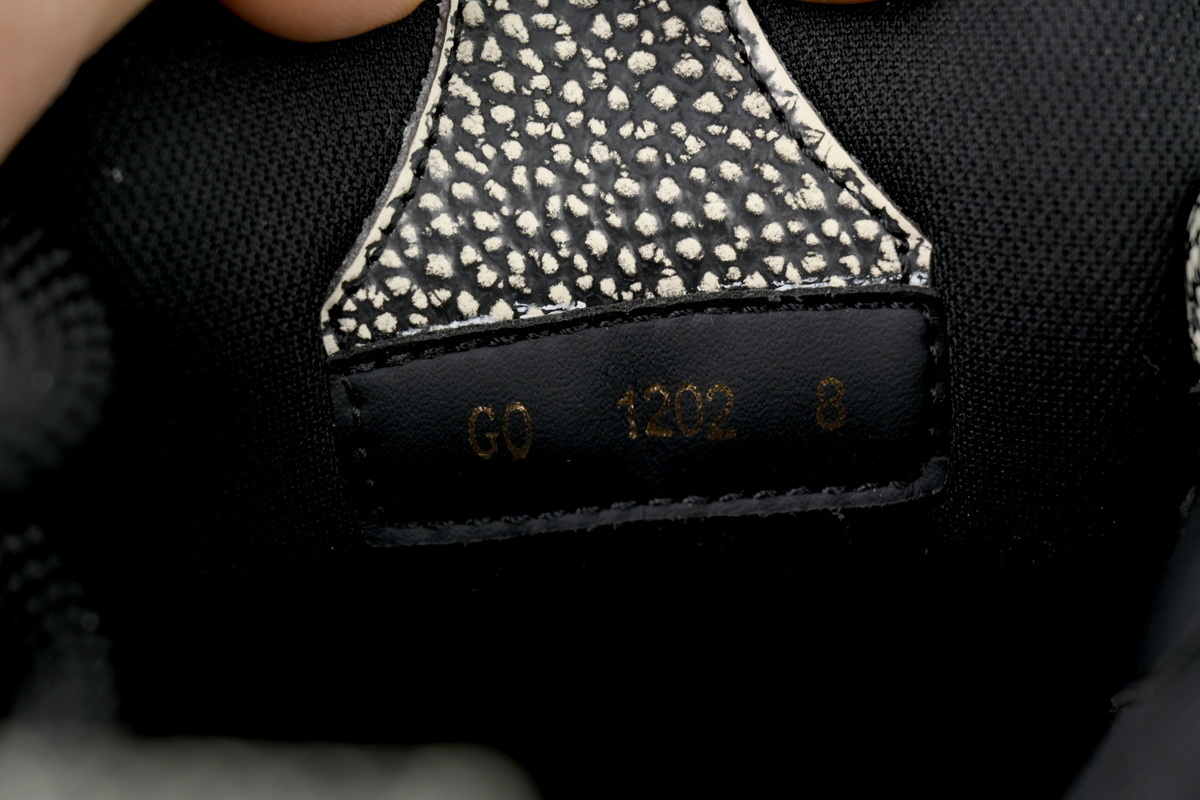PK God Batch LOUIS VUITTON New Black Woolen Fabric New Black