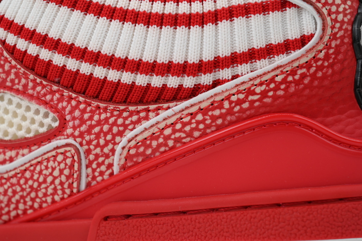 PK God Batch LOUIS VUITTON New Eed Woolen Fabric New Red