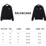 Balenciaga Political Campaign Hoodie Medium Fit 'Black' 600583TKVI91070