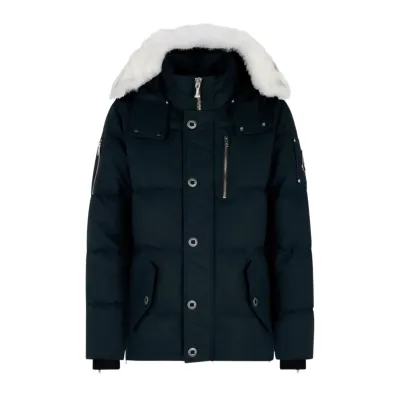 Moose Knuckles ORIGINA NEOSHEAR 3Q JACKET NAVY White fur collar (NFC) 01