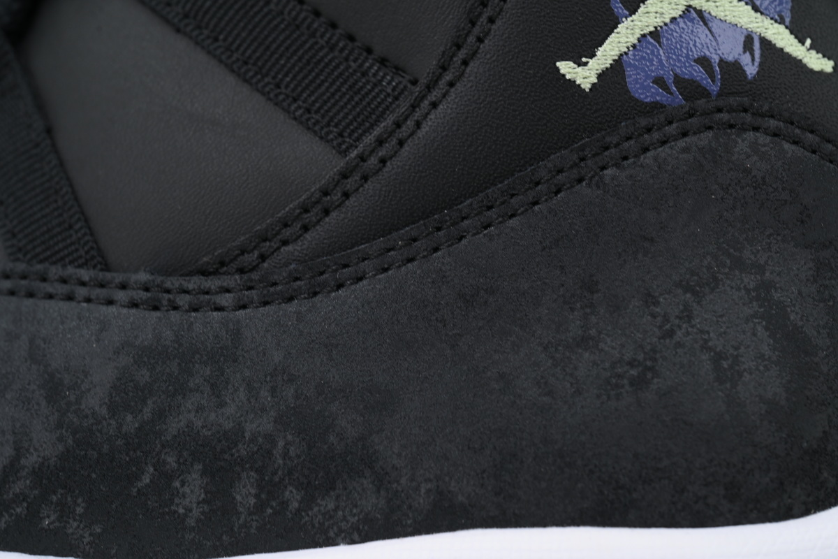 PK God Air Jordan 11 Retro GS 'Inner Beast' Fluorescent black and green    IB1378-001