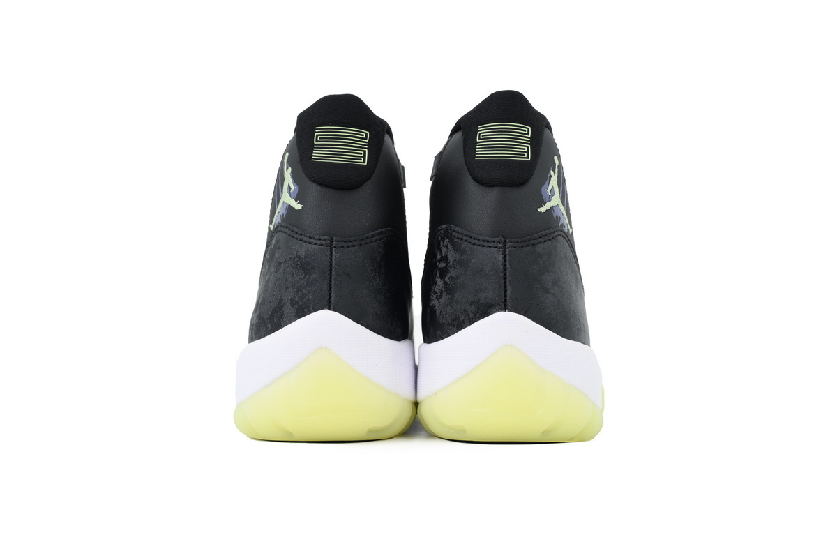 PK God Air Jordan 11 Retro GS 'Inner Beast' Fluorescent black and green    IB1378-001