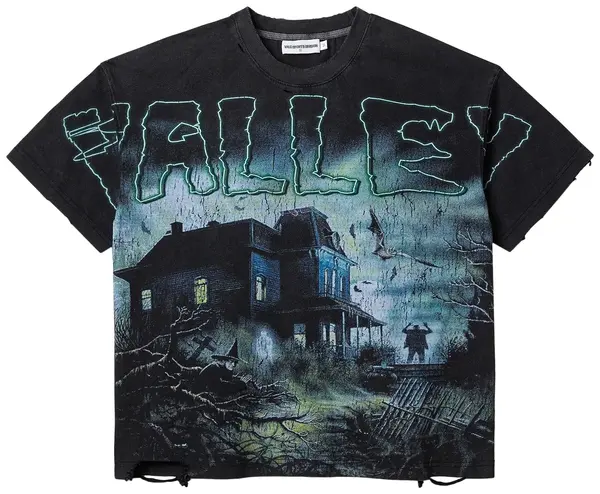 Vale Forever Horror Tee 'Black/Green'