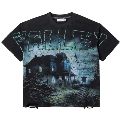 Vale Forever Horror Tee 'Black/Green' 01