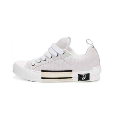 Dior B23 Skater Low Top Cream Dior Oblique Jacquard 01