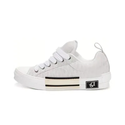 Dior B23 Skater Low Top Cream Dior Oblique Jacquard 01