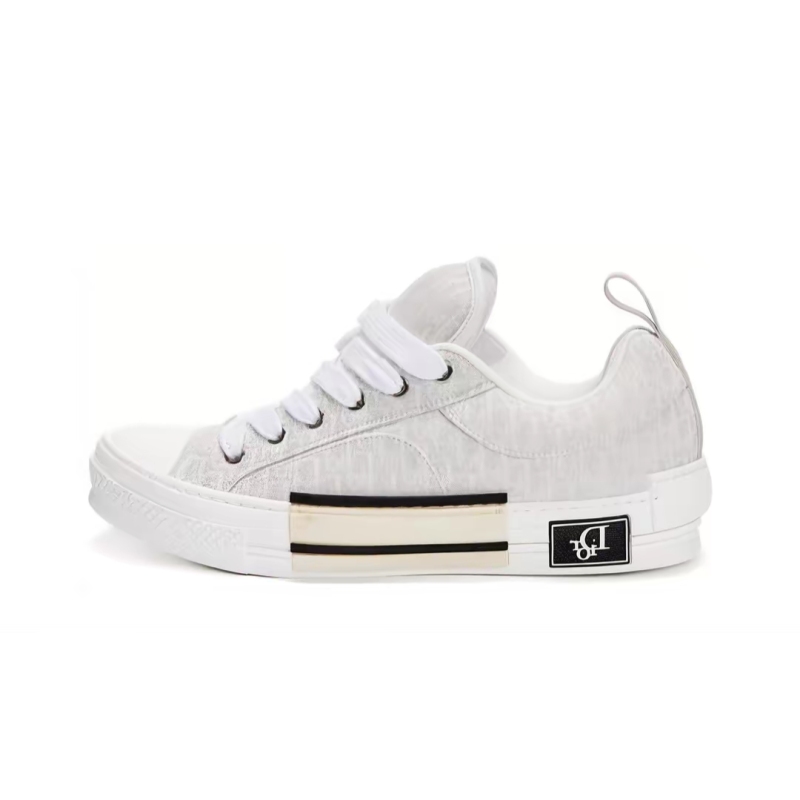 Dior B23 Skater Low Top Cream Dior Oblique Jacquard