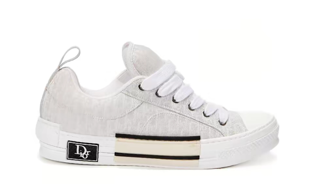 Dior B23 Skater Low Top Cream Dior Oblique Jacquard