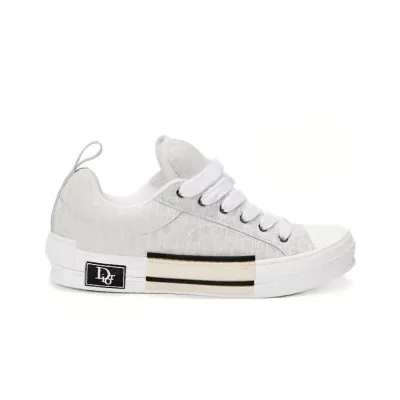 Dior B23 Skater Low Top Cream Dior Oblique Jacquard 02
