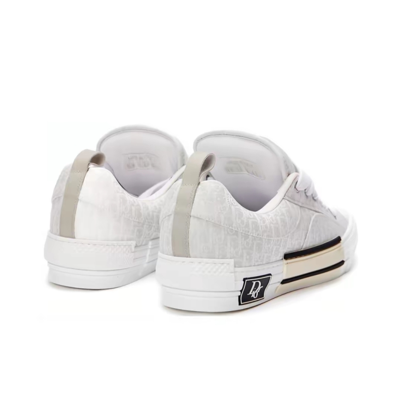 Dior B23 Skater Low Top Cream Dior Oblique Jacquard