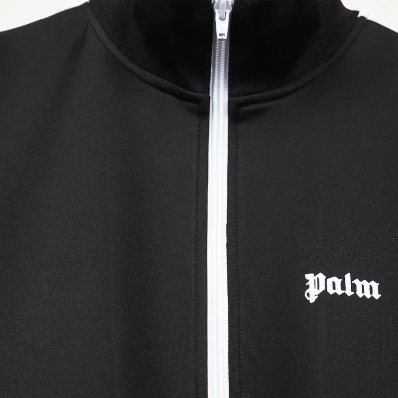 Palm Angels Zip-Up Classic Track Jacket & Pants Set Black