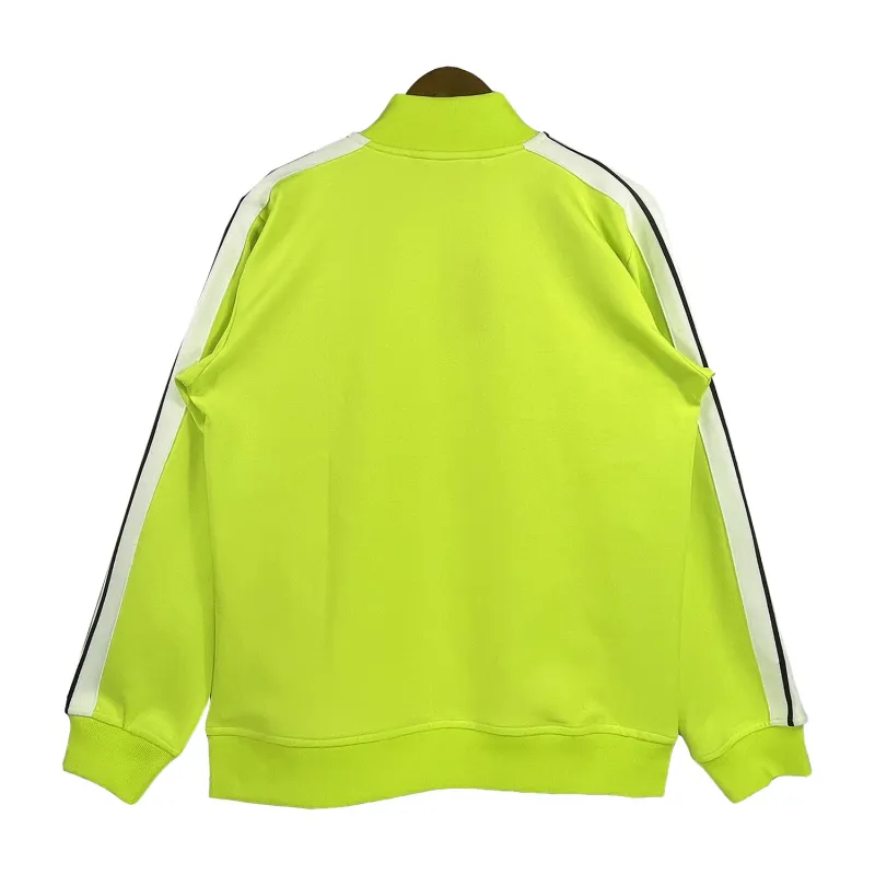 Palm Angels Zip-Up Classic Track Jacket & Pants Set Fluorescent Yellow