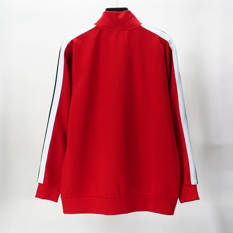 Palm Angels Zip-Up Classic Track Jacket & Pants Set Red