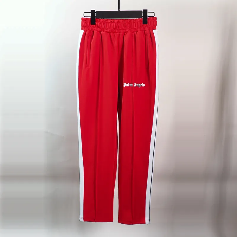 Palm Angels Zip-Up Classic Track Jacket & Pants Set Red