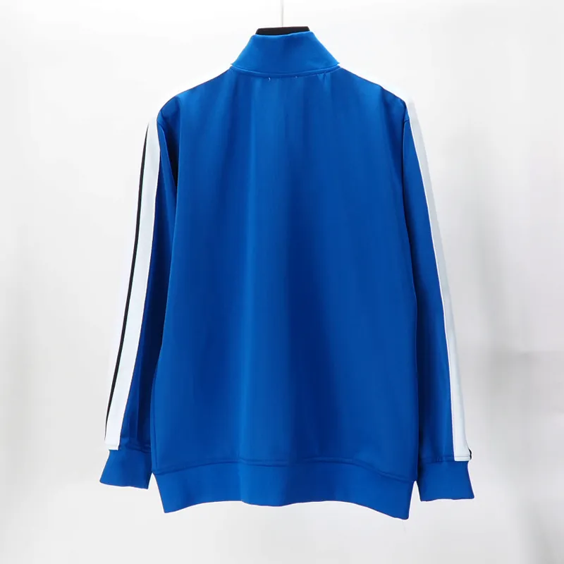 Palm Angels Zip-Up Classic Track Jacket & Pants Set Royal Blue