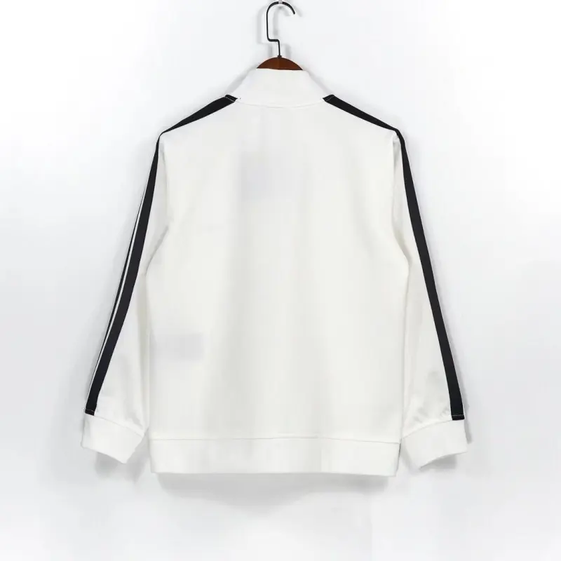 Palm Angels Zip-Up Classic Track Jacket & Pants Set White