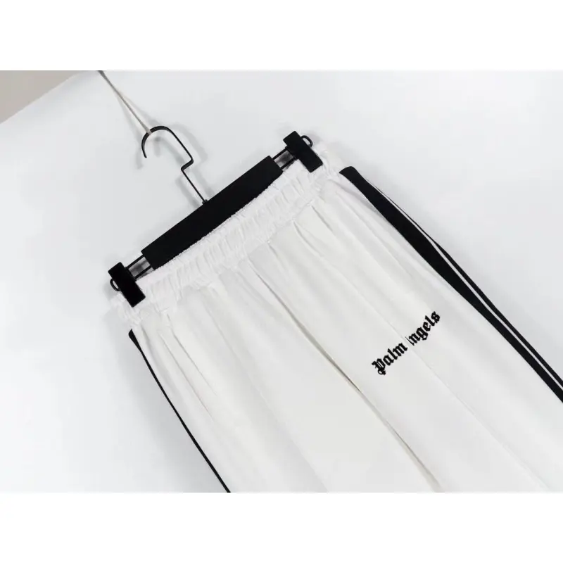 Palm Angels Zip-Up Classic Track Jacket & Pants Set White