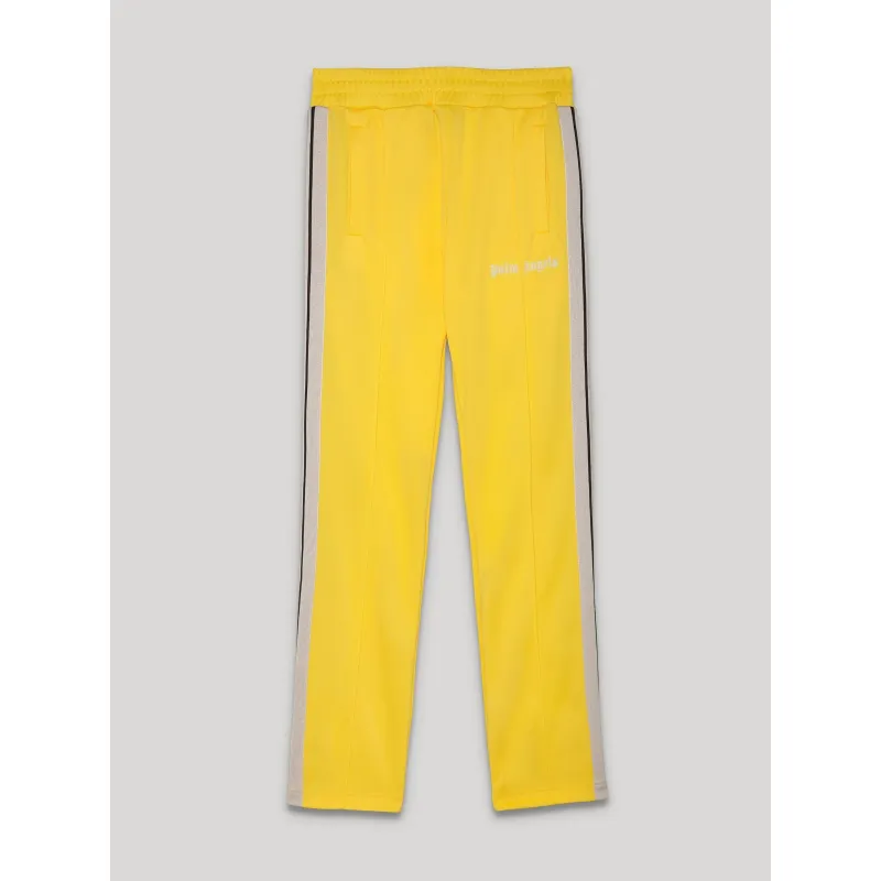 Palm Angels Zip-Up Classic Track Jacket & Pants Set Yellow