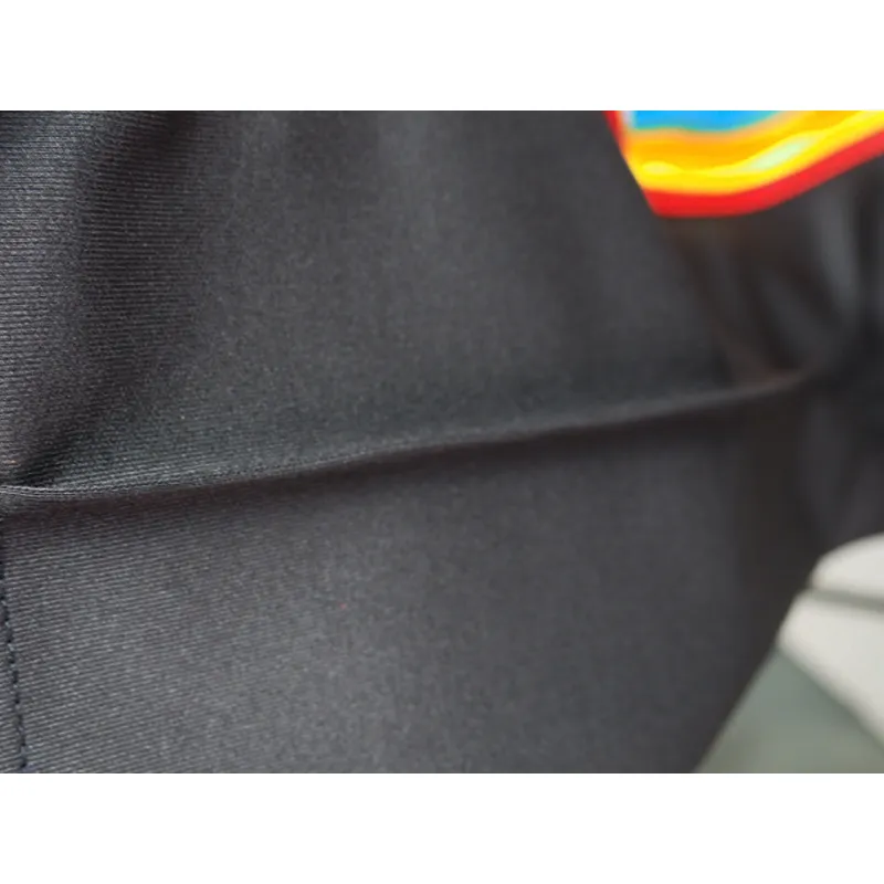Palm Angels Zip-Up Striped Rainbow Classic Track Jacket & Pants Set Black