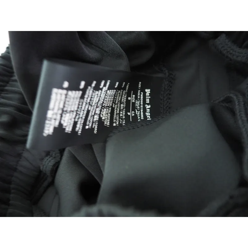 Palm Angels Zip-Up Striped Rainbow Classic Track Jacket & Pants Set Black