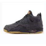 PK God Batch   Levi's x Air Jordan 4 Retro 'Black Denim'   A02571-001 