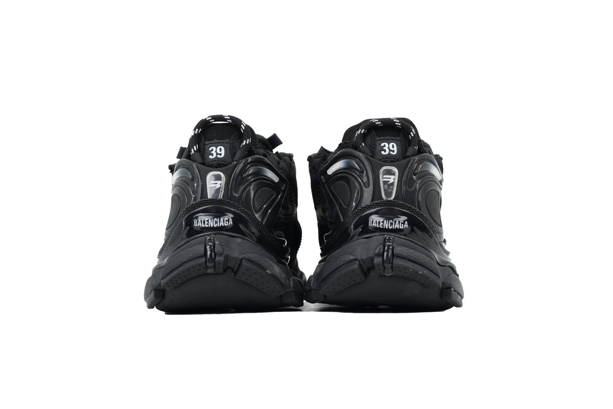 PK God Batch Balenciaga Runner Matte Black 772774W3RBT1000