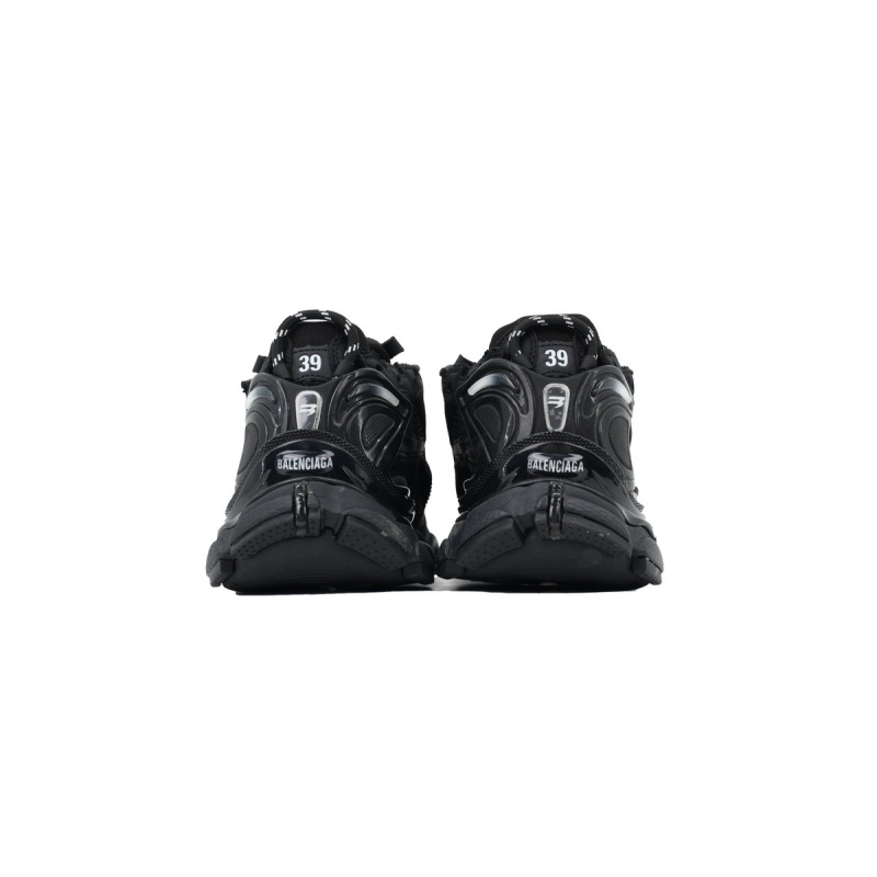 PK God Batch Balenciaga Runner Matte Black 772774W3RBT1000