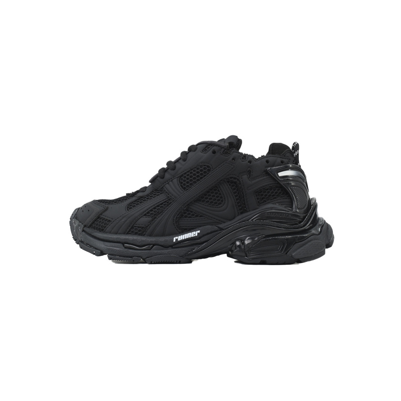 PK God Batch Balenciaga Runner Matte Black 772774W3RBT1000