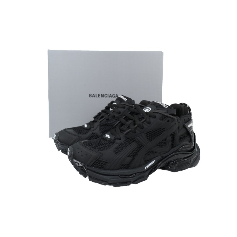 PK God Batch Balenciaga Runner Matte Black 772774W3RBT1000