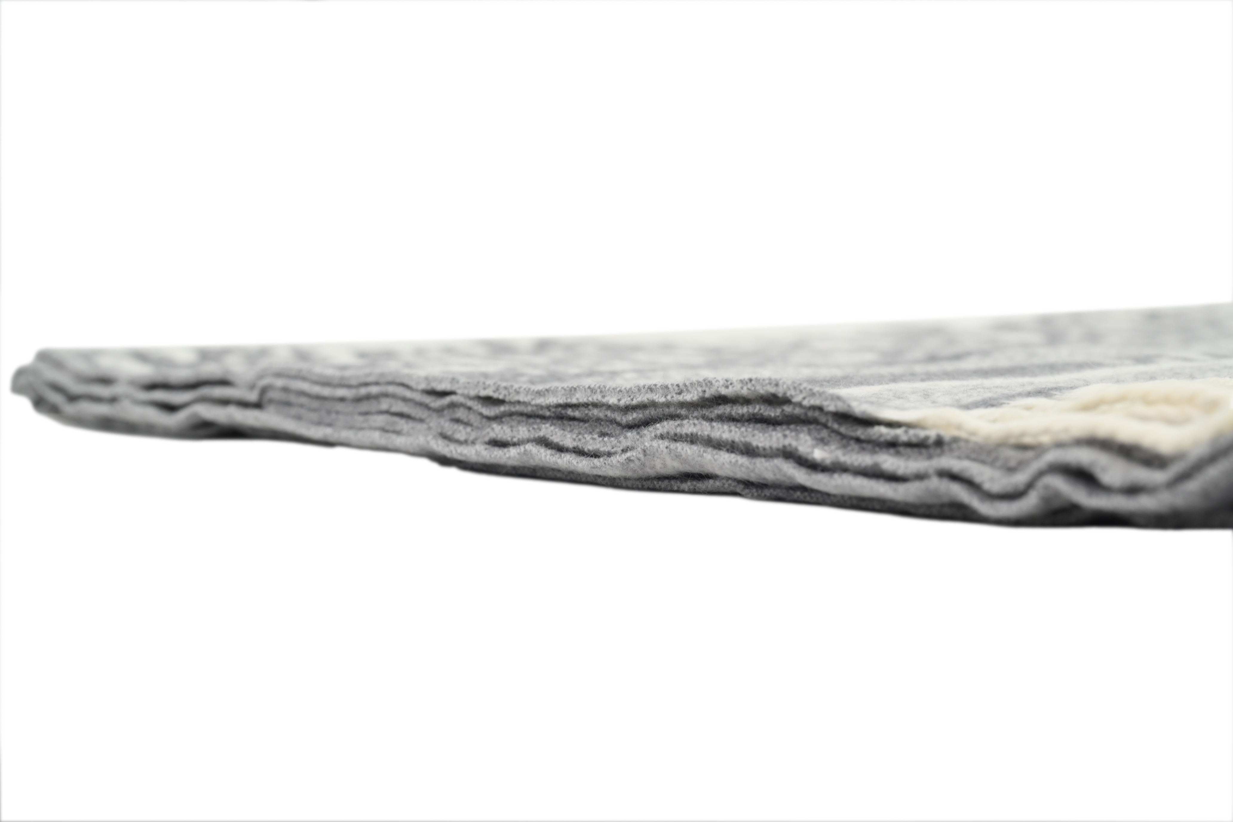 Dior suede fringe scarf grey