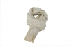 Louis Vuitton Suede Tassel Scarf Khaki