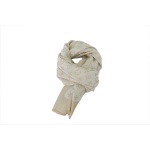 Louis Vuitton Suede Tassel Scarf Khaki