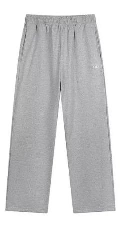 Alo Yoga Accolade Full Zip Hoodie Grey + Alo Yoga Sports Pants