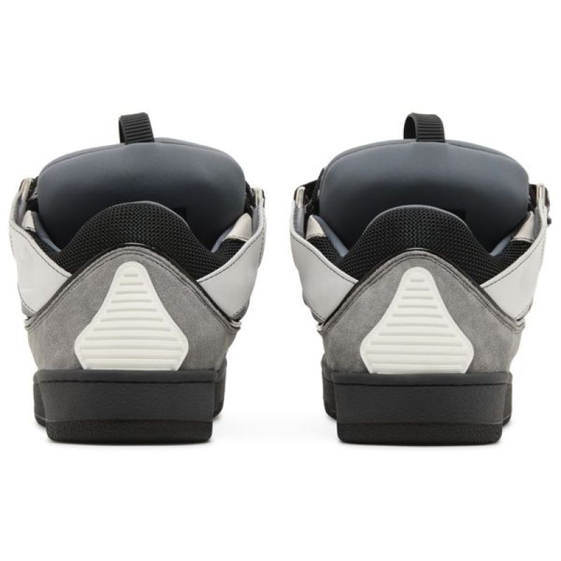 Lanvin Curb Sneakers White Anthracite