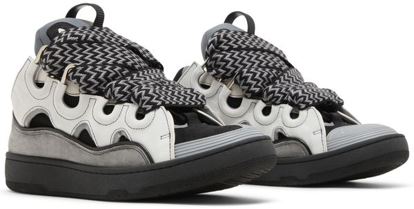 Lanvin Curb Sneakers White Anthracite