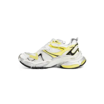 PK God Batch Balenciaga Runner Sneaker White Yellow 779066W3RXP9710 01