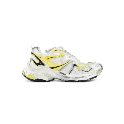 PK God Batch Balenciaga Runner Sneaker White Yellow 779066W3RXP9710 02