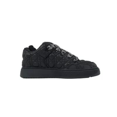 PK God Batch Dior B9S Skater Sneaker Black Quilted Cannage Calfskin 02