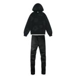 Denim Tears Cotton Wreath Hooded Sweatshirt 'Black Monochrome' + Amiri Jeans PK 8918