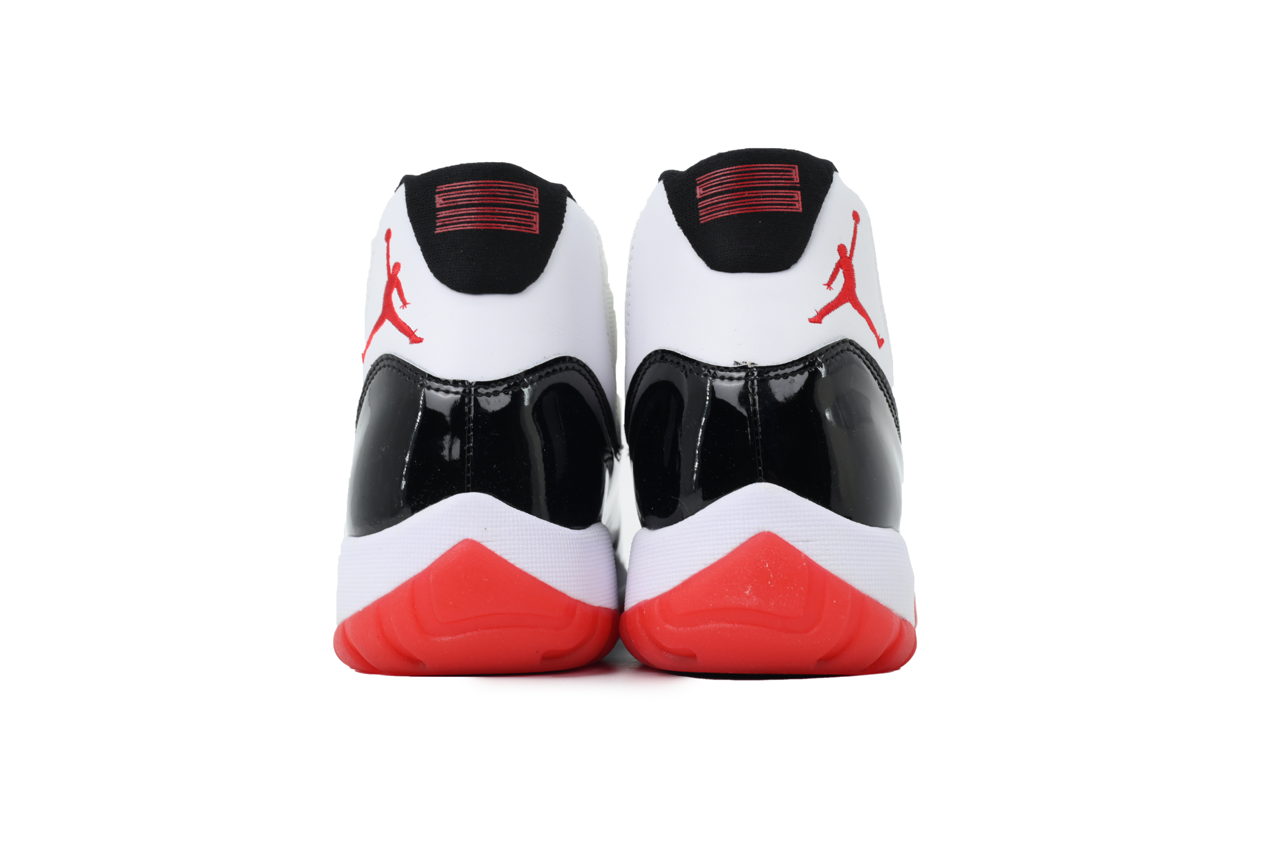 PK God  Air Jordan 11 Retrowhite Black Red CT8012-106