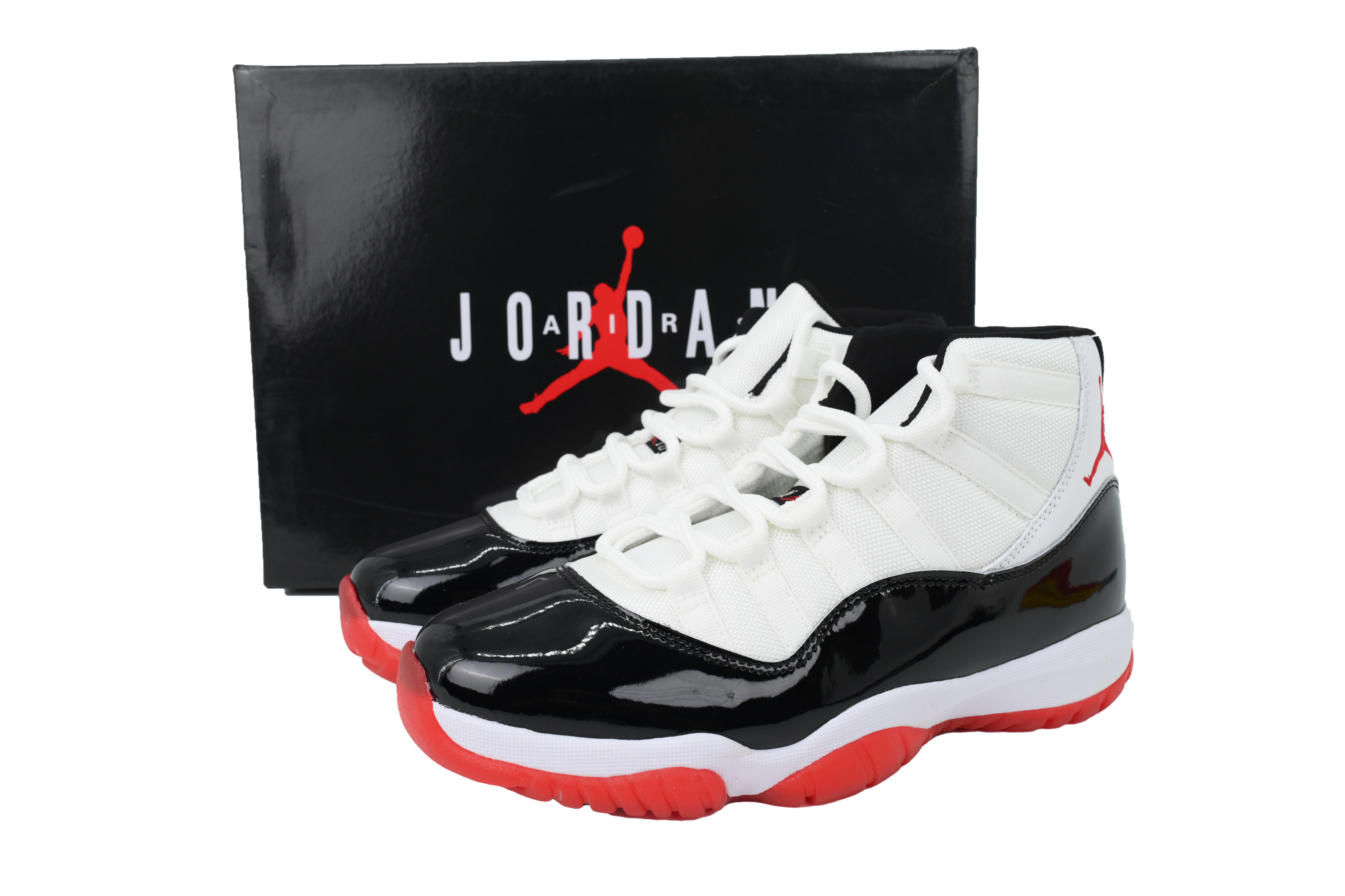 PK God  Air Jordan 11 Retrowhite Black Red CT8012-106
