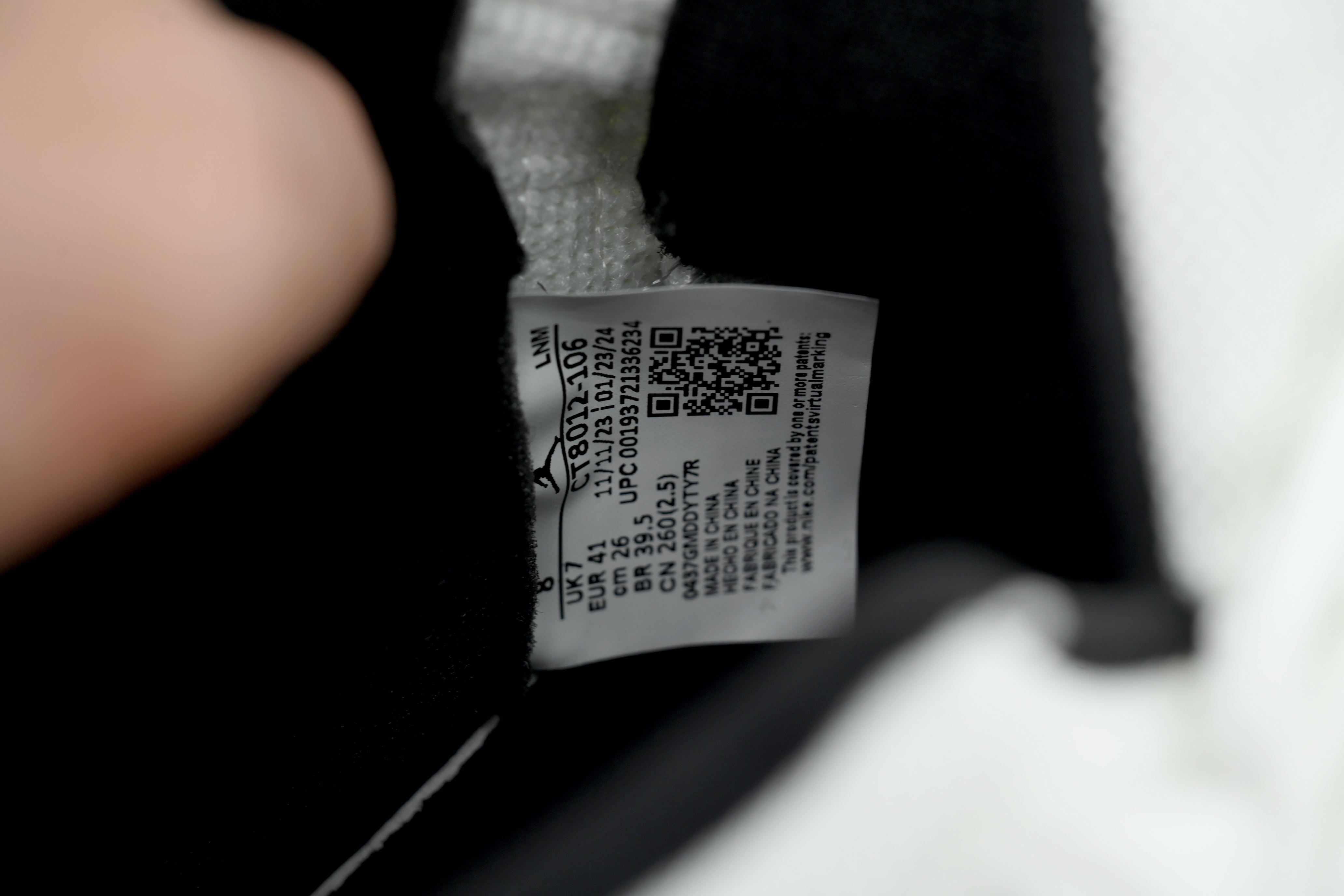 PK God  Air Jordan 11 Retrowhite Black Red CT8012-106