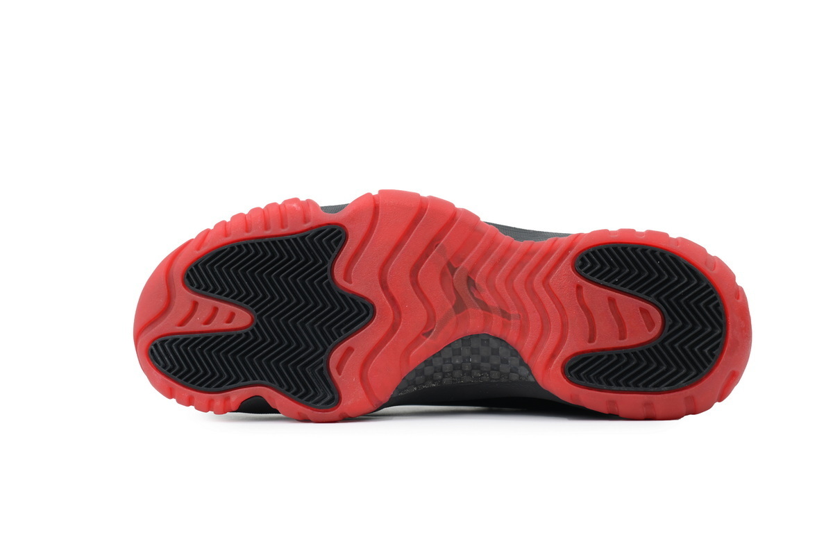 PK God Air Jordan 11 Retro New Black Red 378037-326